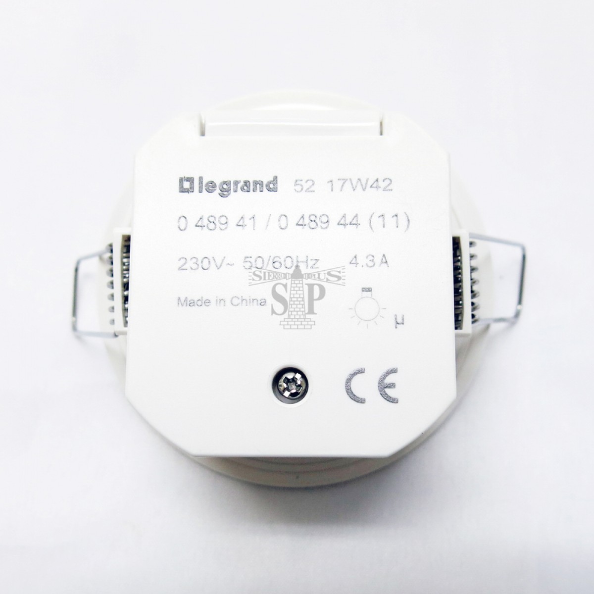 Legrand 048944 PIR Motion Sensor [Recessed Type] (White)