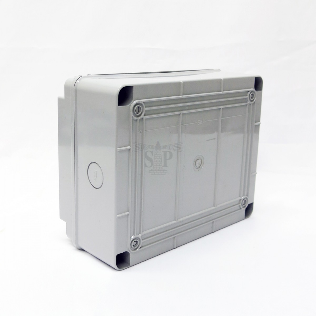 PVCLINK 10 x 8 x 4 (inch) ABS Weatherproof IP66 Enclosure Box (Grey)