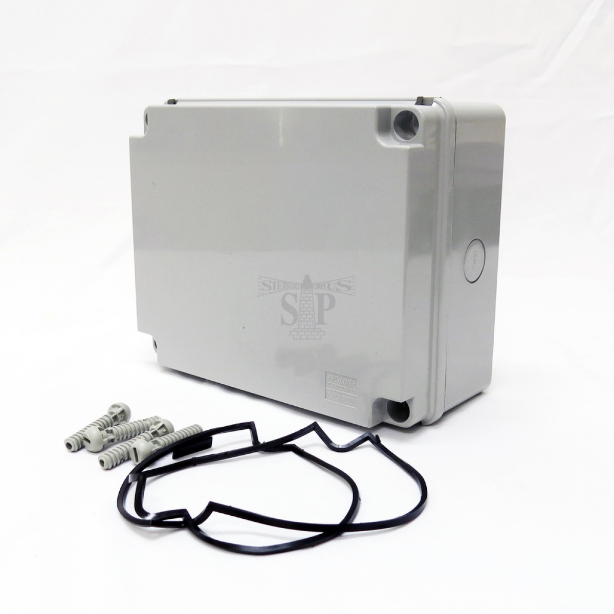 PVCLINK 10 x 8 x 6 (inch) ABS Weatherproof IP66 Enclosure Box (Grey)