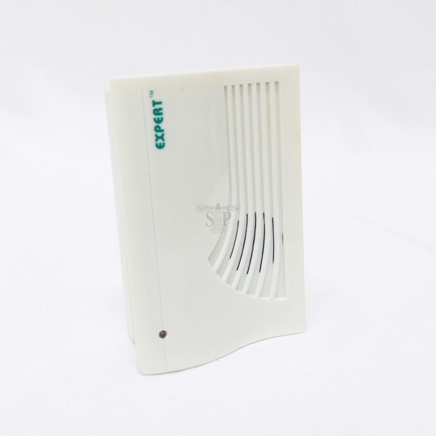 Expert 1215 Wireless Digital Door Chime/Door Bell (White)