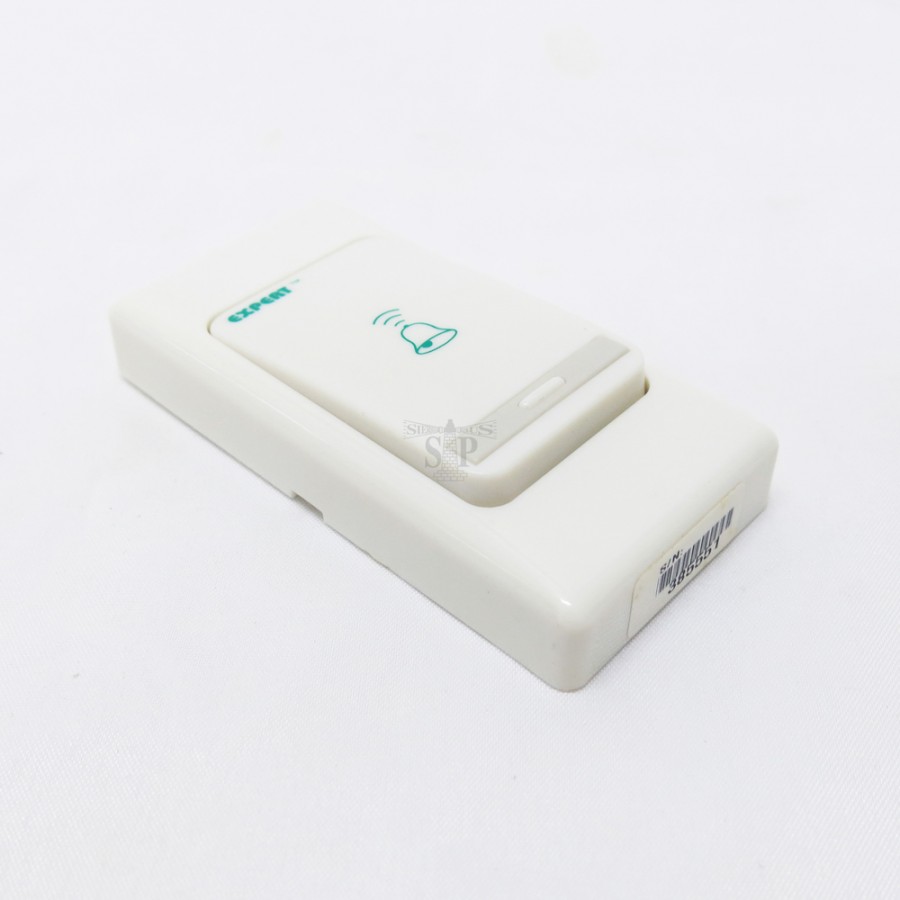 Expert 1215 Wireless Digital Door Chime/Door Bell (White)