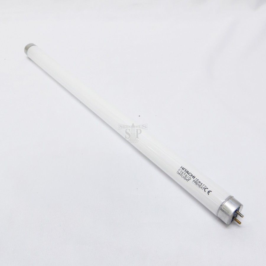 Hitachi 1.5ft 15W G13 T8 Fluorescent Glass Tube (White)