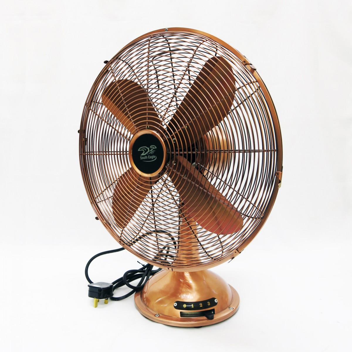 South Eagles 16inch Table Fan (Antique) [3 Speed]