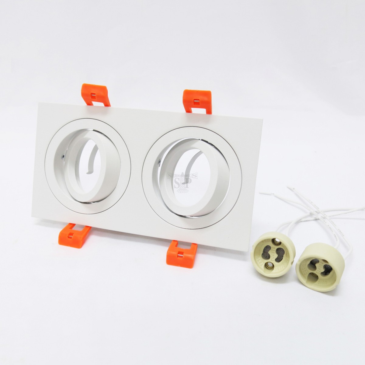 BTG 301/2L 3-inch GU10 Double Circuit Directional Down Light ...