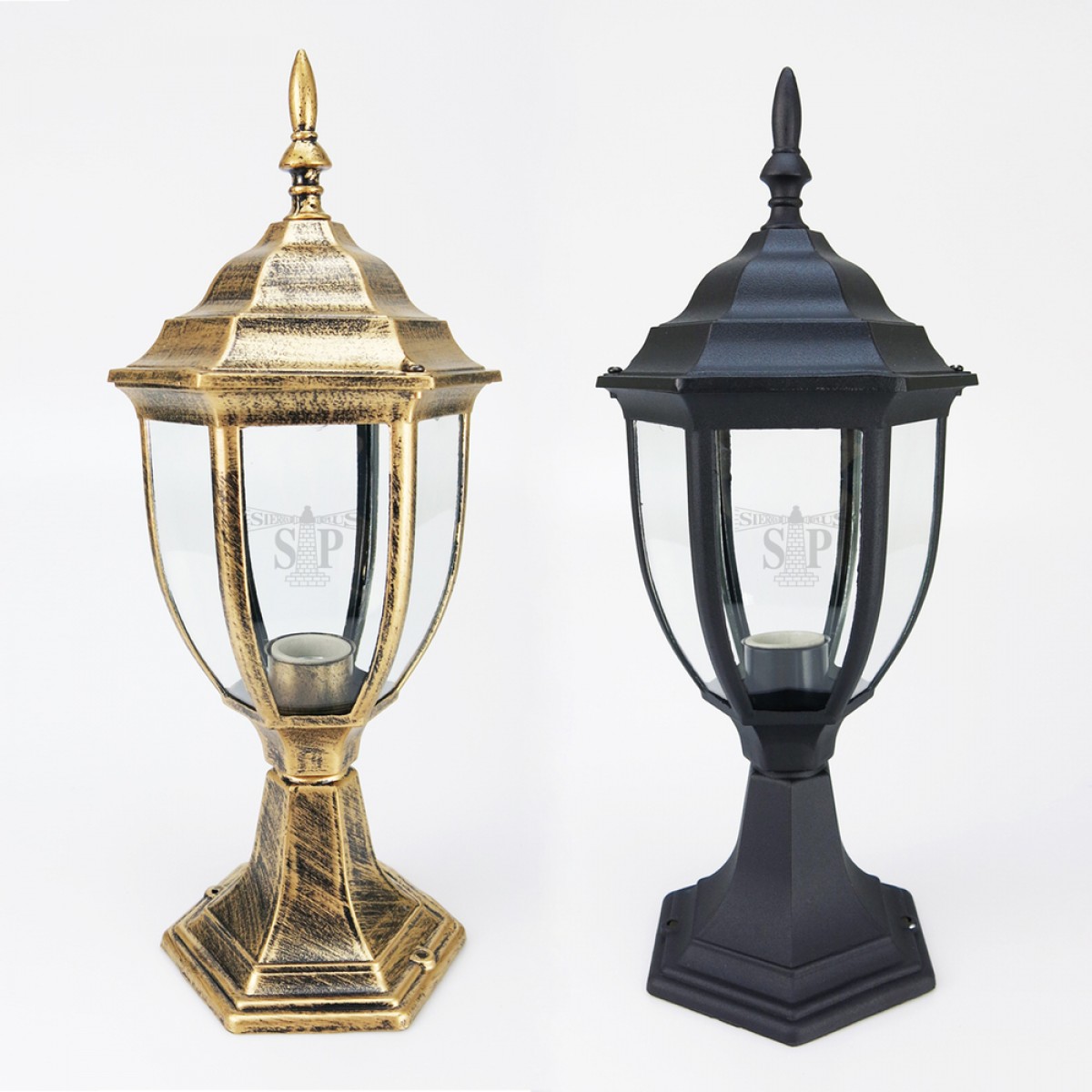 2299 E27 Classic Outdoor Stand Gate Lamp For Pole / Pillar