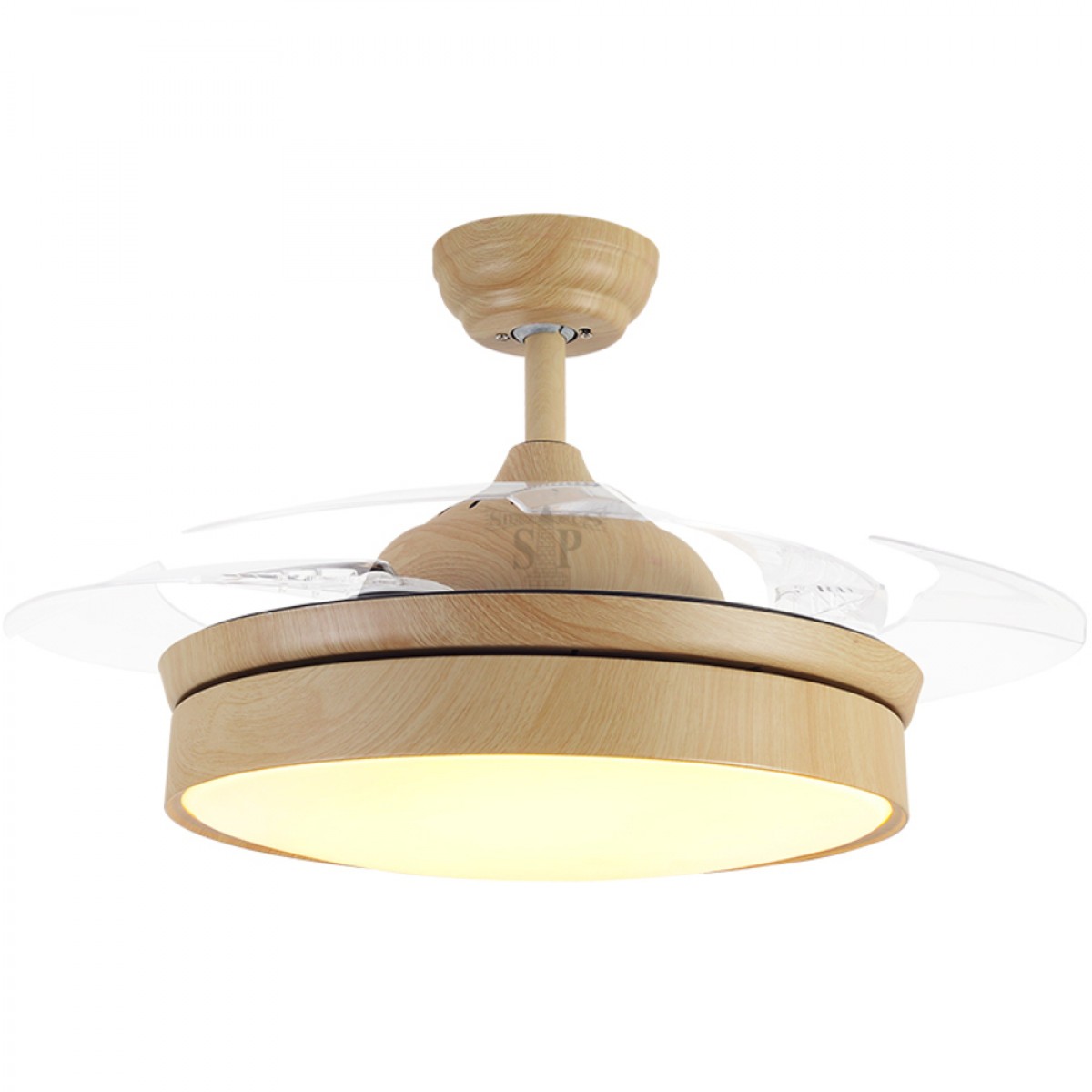 GOLD LUX 8844C 42inch Invisible Fan Blade Decorative Ceiling Fan c/w