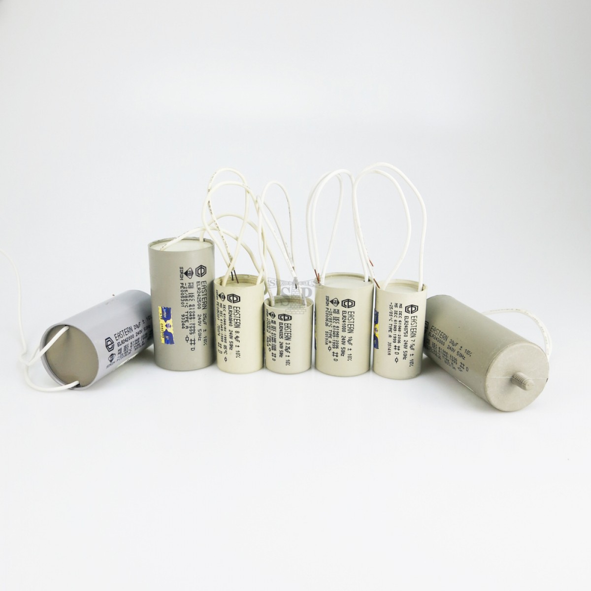 Eastern 240V 3.25uF30uF Lighting Capacitor Round [SIRIM]