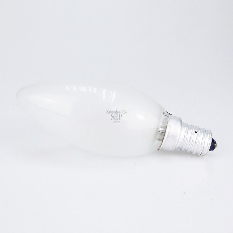 Euro E14 25W~40W C35 Incandescent Filament Candle Light Bulb [Frosted]