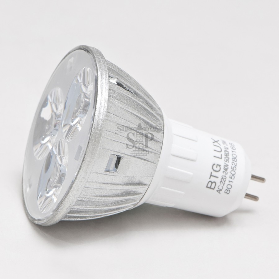 BTG 240V G5.3 3x1W MR16 SMD LED Bulb
