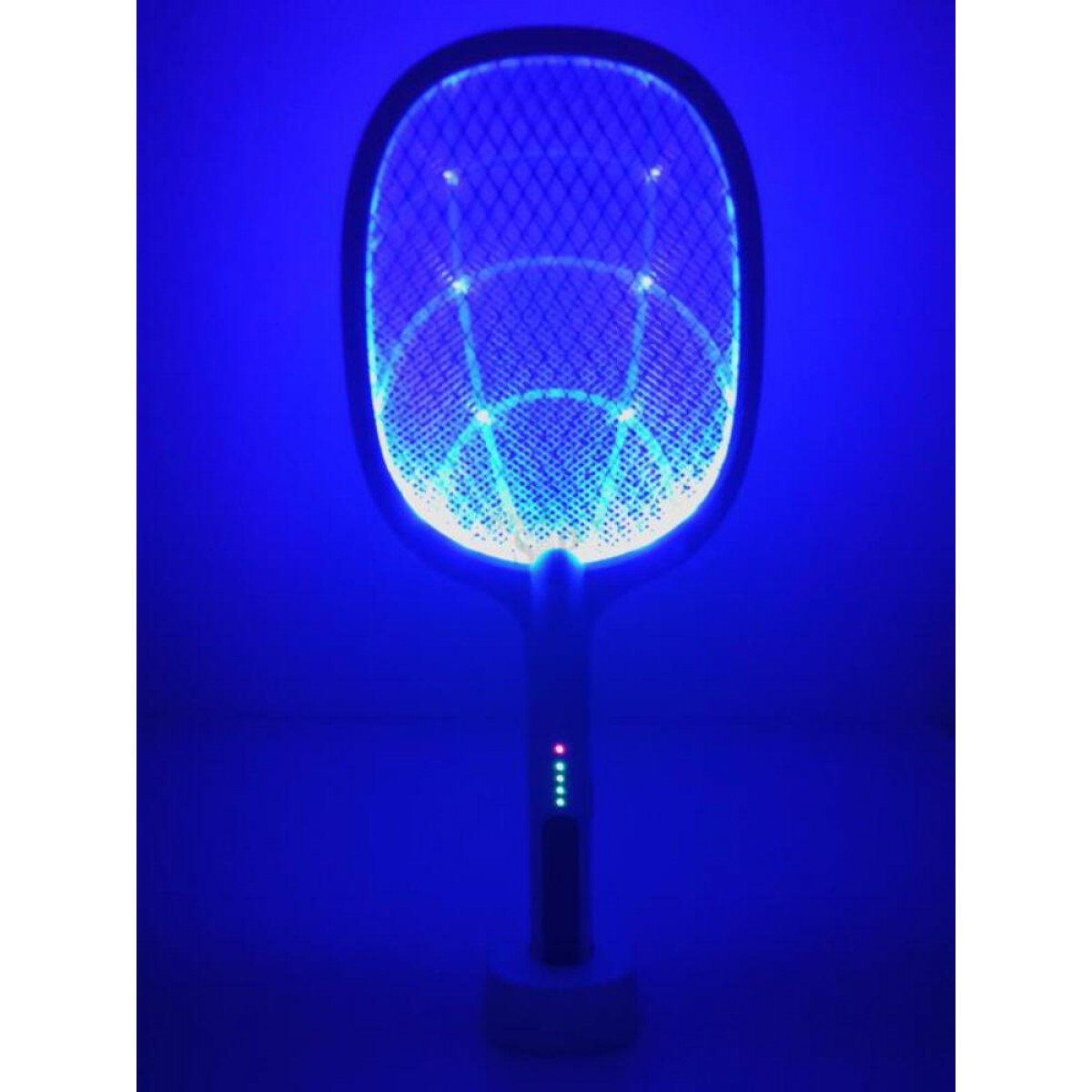 WD-947 Rechargeable Electric Insect / Mosquito Racket (White) With ...
