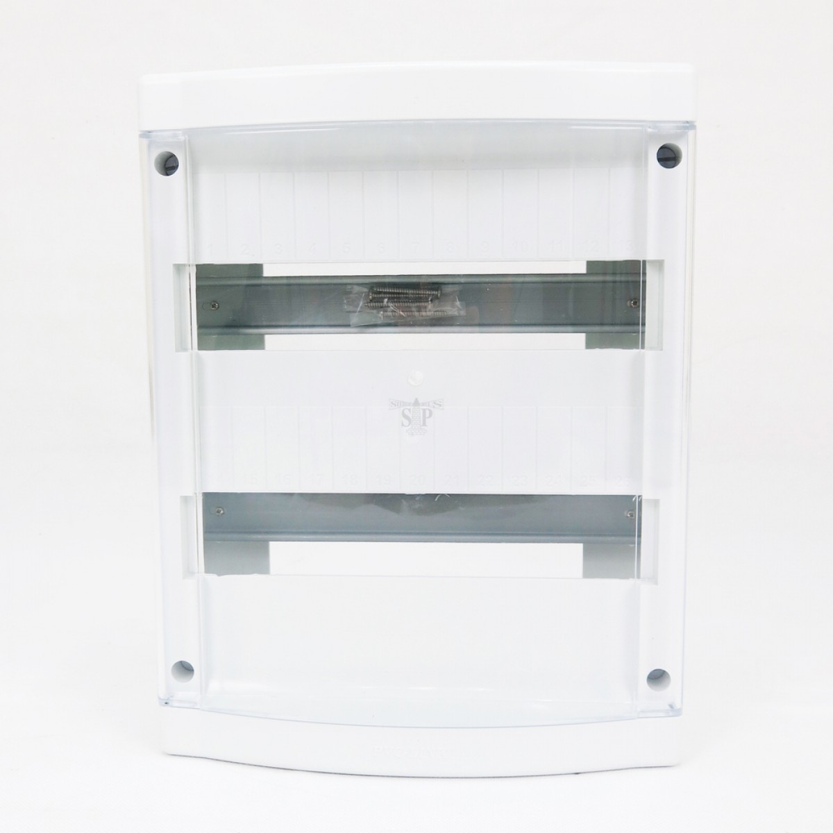 PVCLINK IPL28T 2628 Way 2 Row MCB Box / Distribution Board (White)