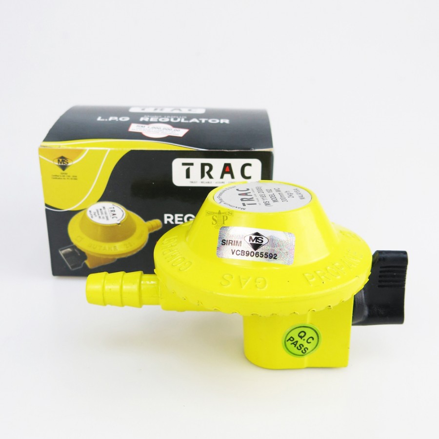 TRAC Low(182)/High(181) Pressure Gas Stove Regulator [SIRIM Approval]