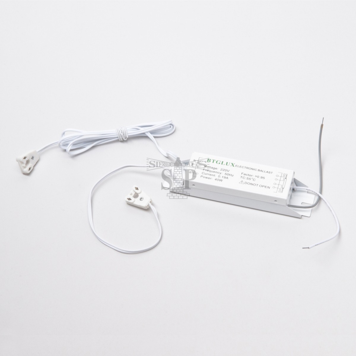 BTGLUX 20W40W Electronic Choke c/w T8 End Cap Wire