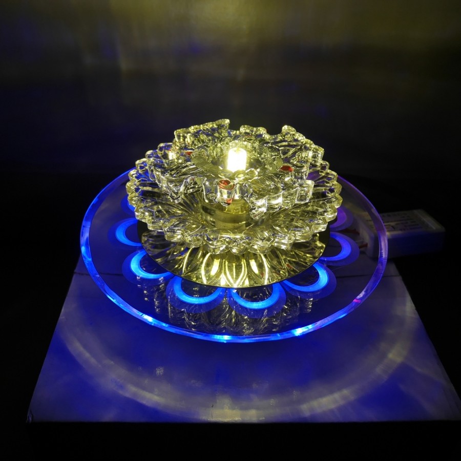 7817 Flush Mount LED Ceiling Light [Disco Light Effect] c/w 240V 1.5W