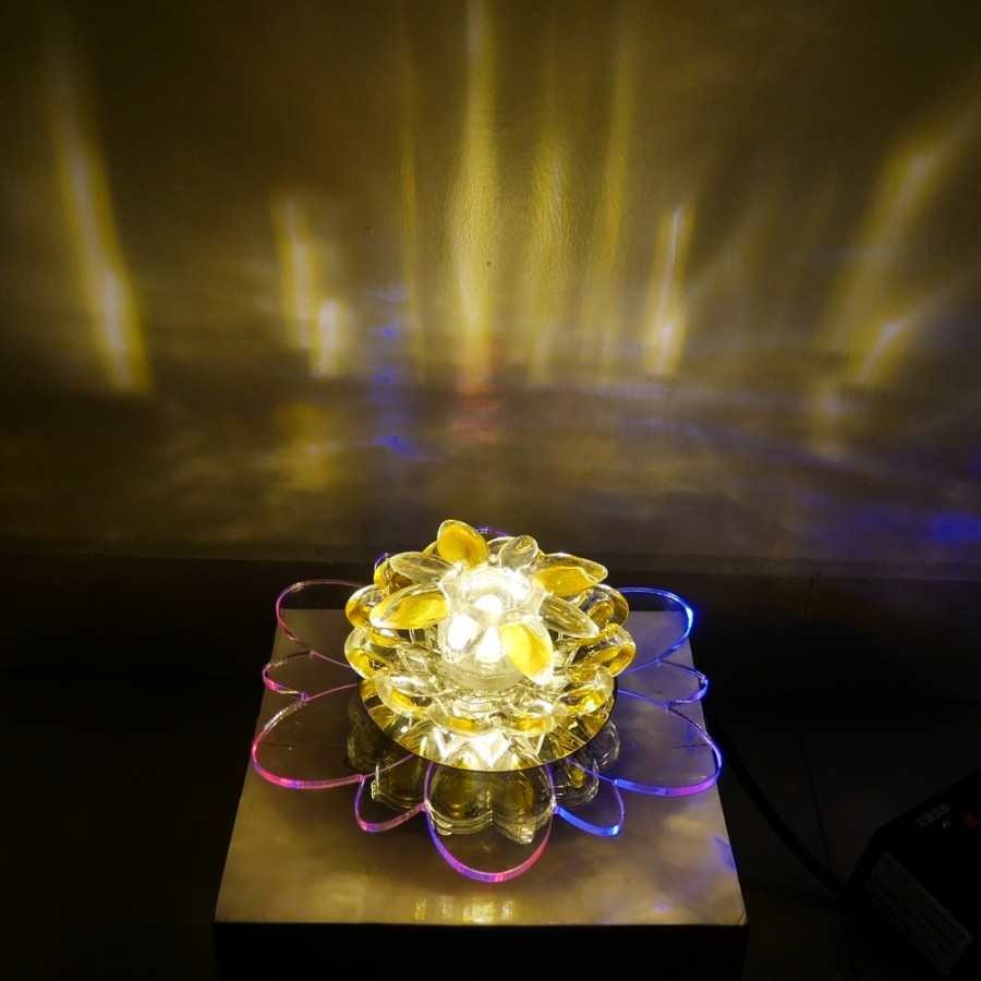 7829 Flush Mount LED Ceiling Light [Disco Light Effect] c/w 240V 1.5W