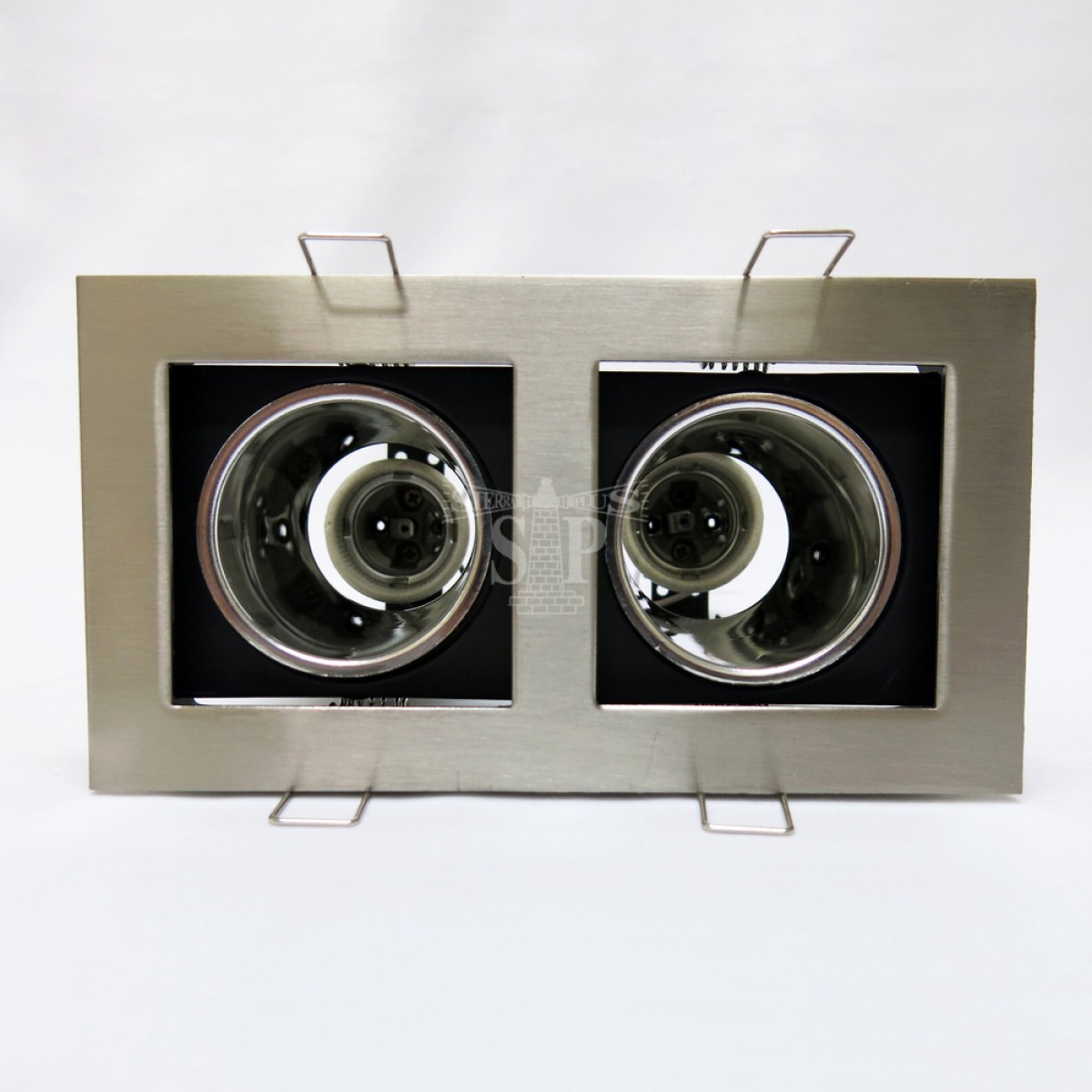 201/2L 3-inch E27 Down Light Square Bracket c/w Reflector ...