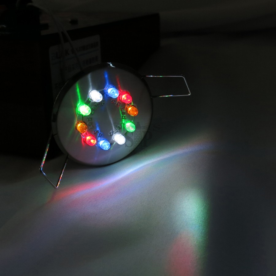 102 1W LED Spot Light / LED Down Light Recessed Type (Stainless Steel) Mix Colour Light Source