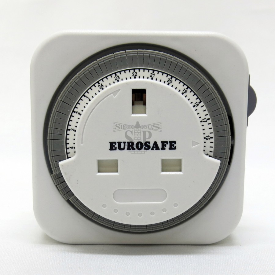 EUROSAFE 24hrs 13Amp Plug In Timer Switch [SIRIM Approval] (White)