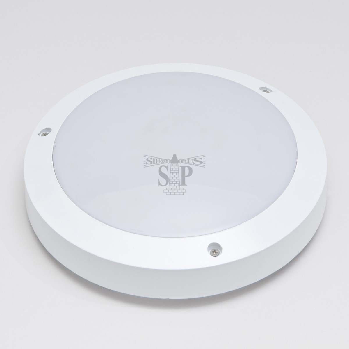 3003 E27 Bulkhead/Weatherproof Fitting Round (White)