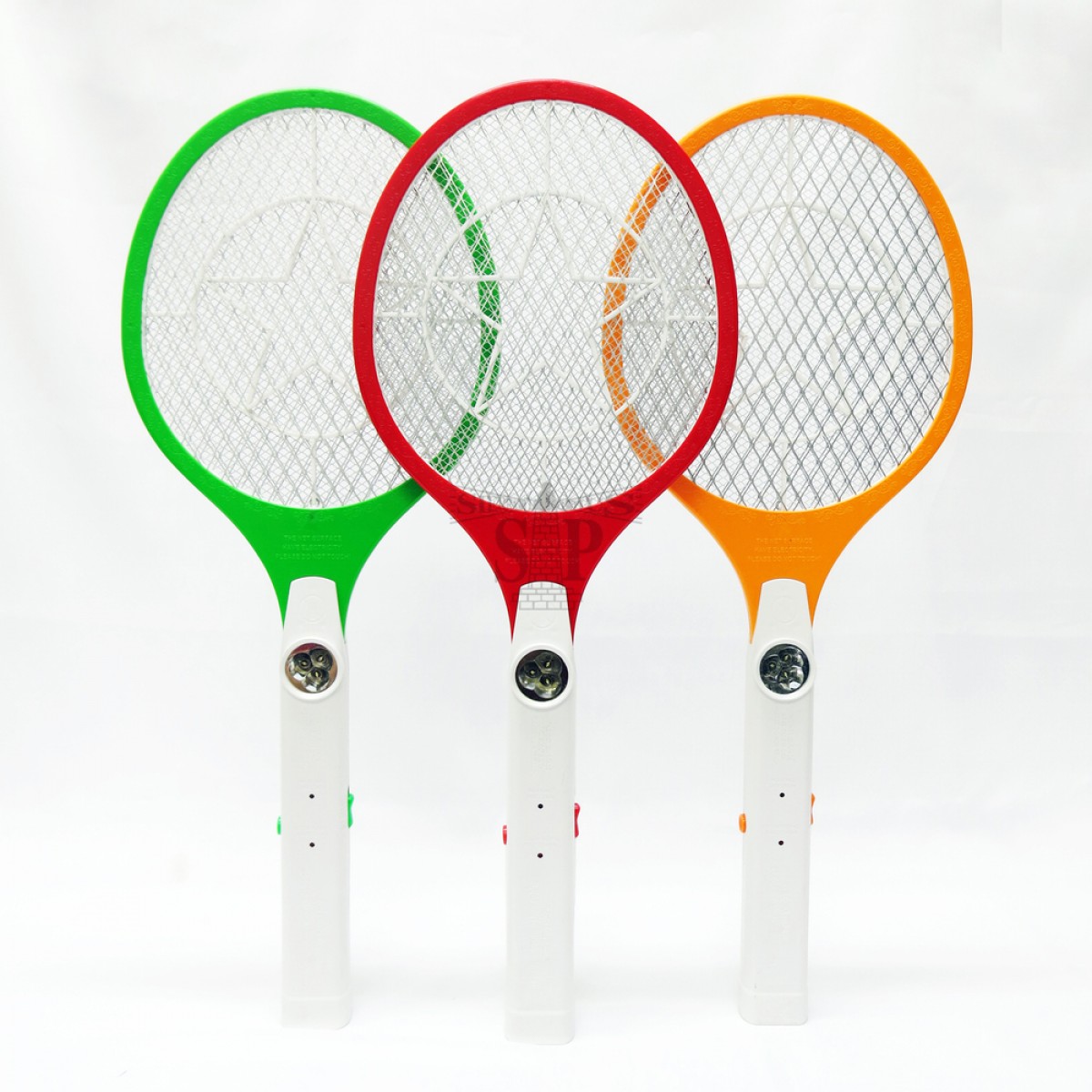 QX900 Rechargeable 3 Pin Plug Electric Insect / Mosquito Racket