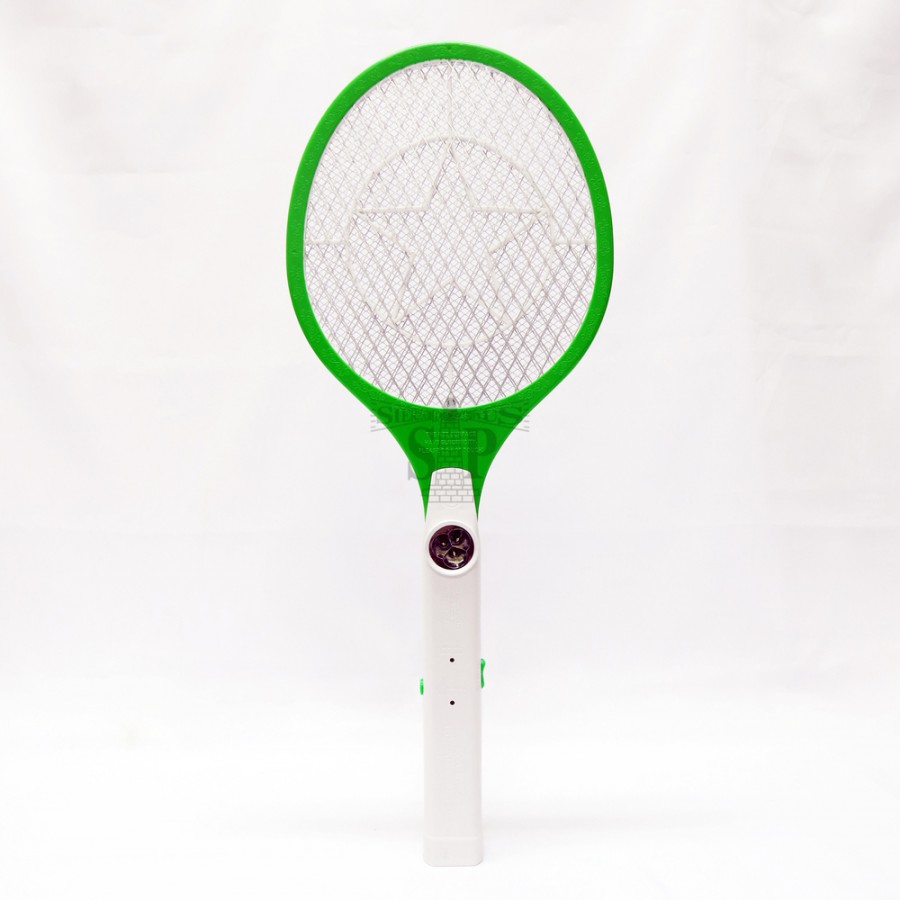 QX900 Rechargeable 3 Pin Plug Electric Insect / Mosquito Racket