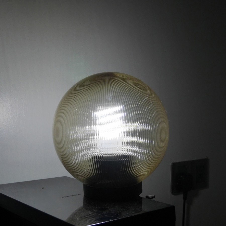 10inch E27 Outdoor Globe Light/Gate Light For Pole (Prismatic Gold)