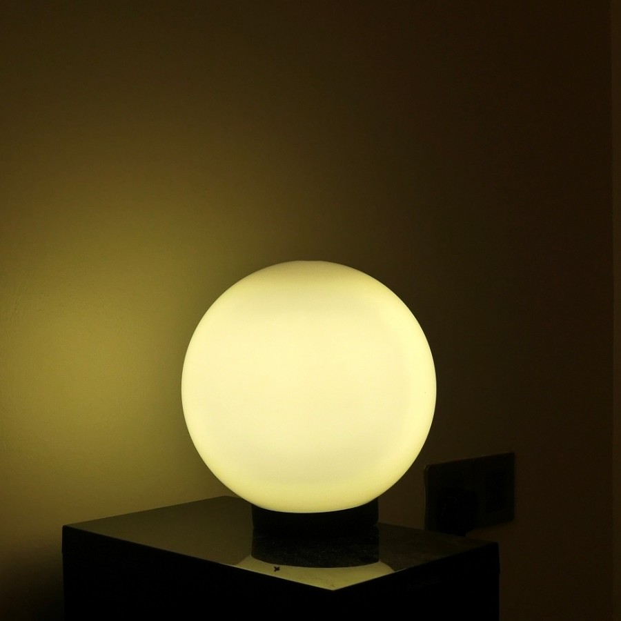 12inch E27 Outdoor Globe Light/Gate Light For Pole (Opal)