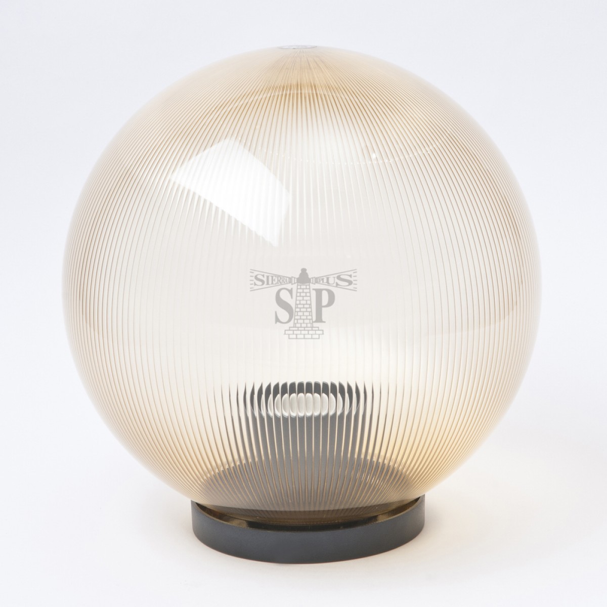 12inch E27 Outdoor Globe Light/Gate Light For Pole (Prismatic Gold)