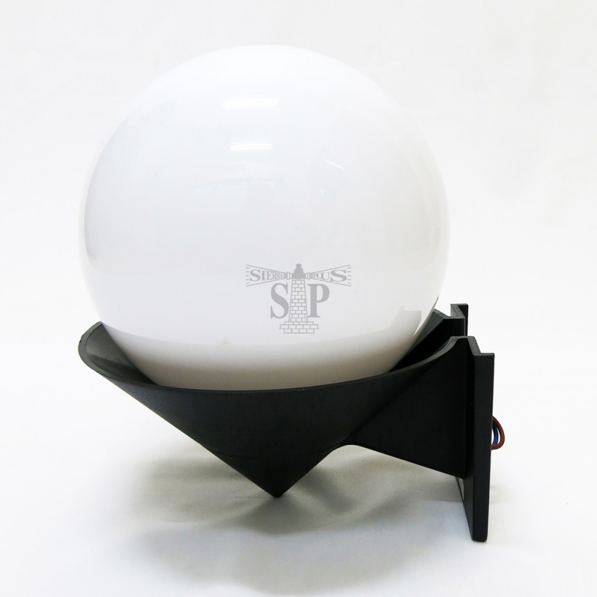 2803 8inch Wall Globe Light / Lamp (Opal)