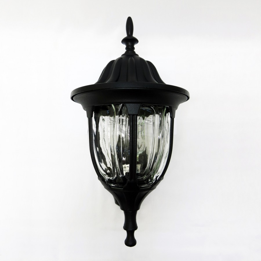 4046 Classic Outdoor Wall Gate Lamp (Black)