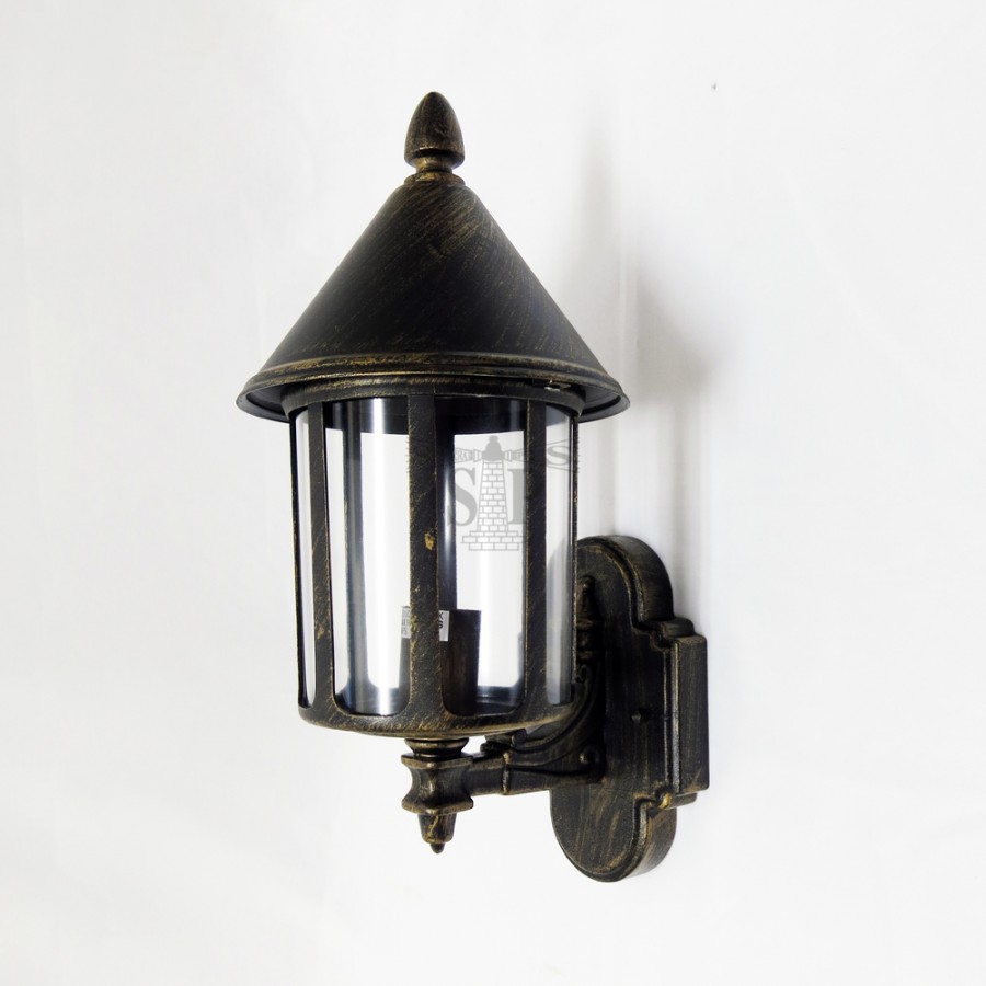 4129 Classic Outdoor Wall Gate Lamp (Antique Bronze)