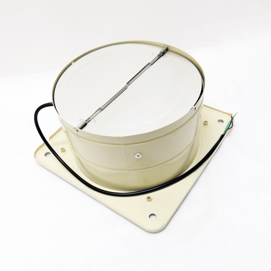 GOLD LUX 10inch Industrial Exhaust Fan c/w Guard [Recessed Type] (Beige)
