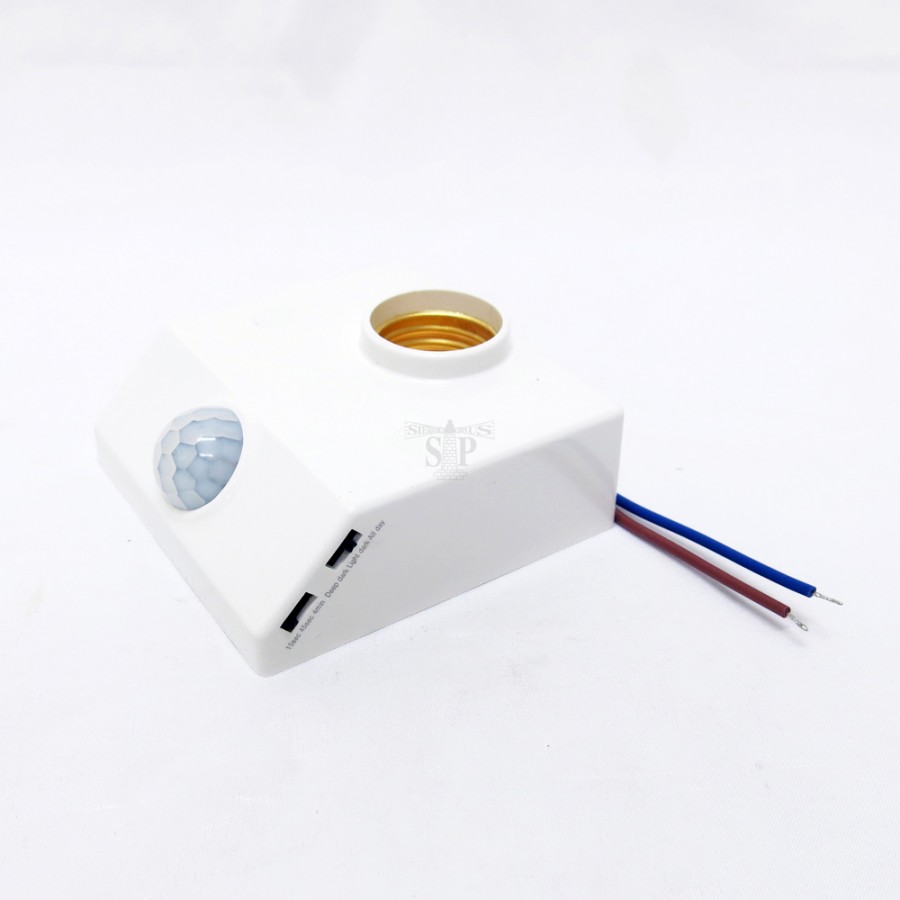 E27 Batten Holder c/w PIR Motion Sensor