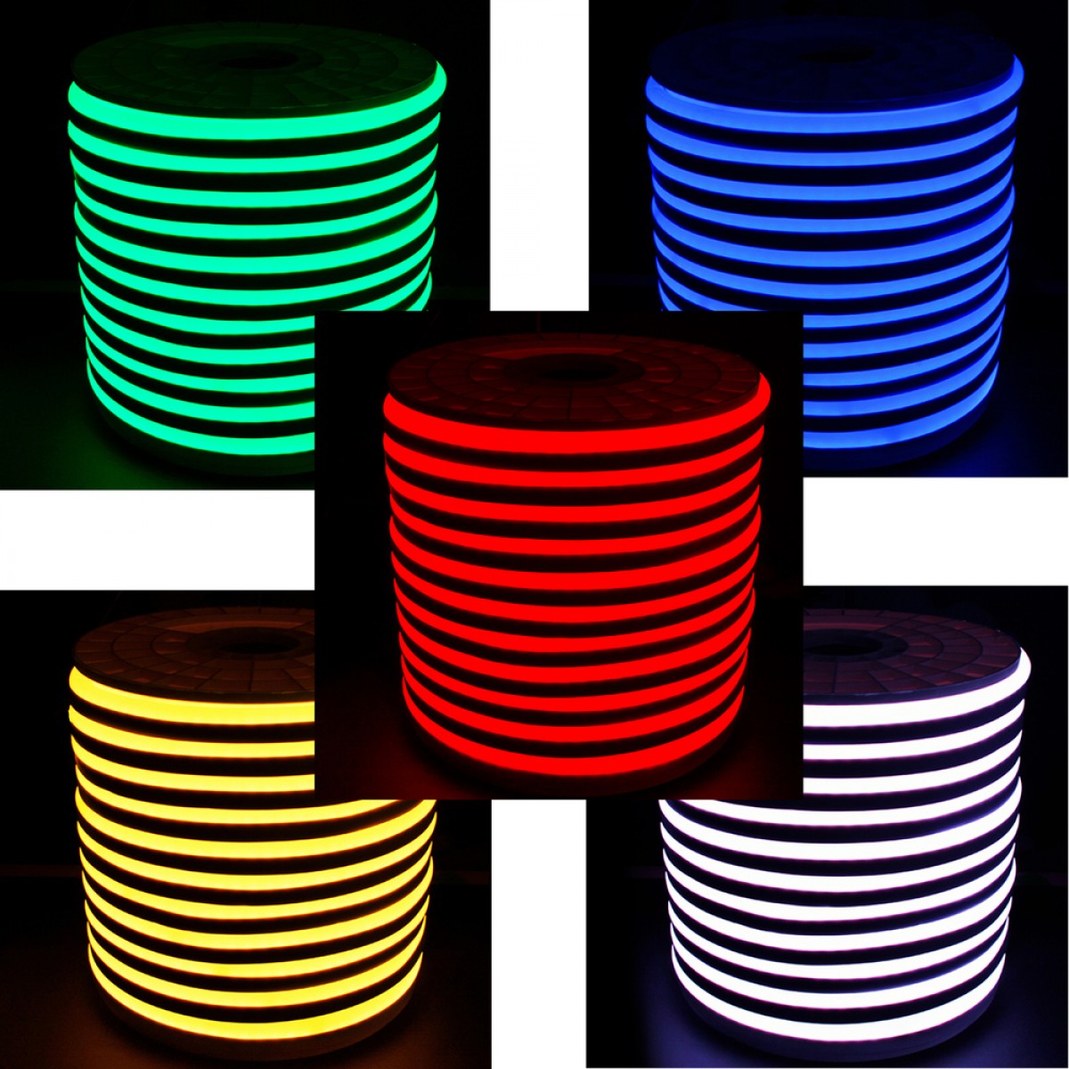 SMD 2835 240V 50 Meters 120LED/M IP65 Outdoor LED Flexible Neon Strip