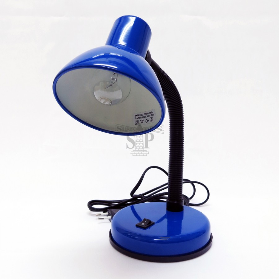 2025 E14 Desk Lamp / Table Lamp (Blue) c/w 40W