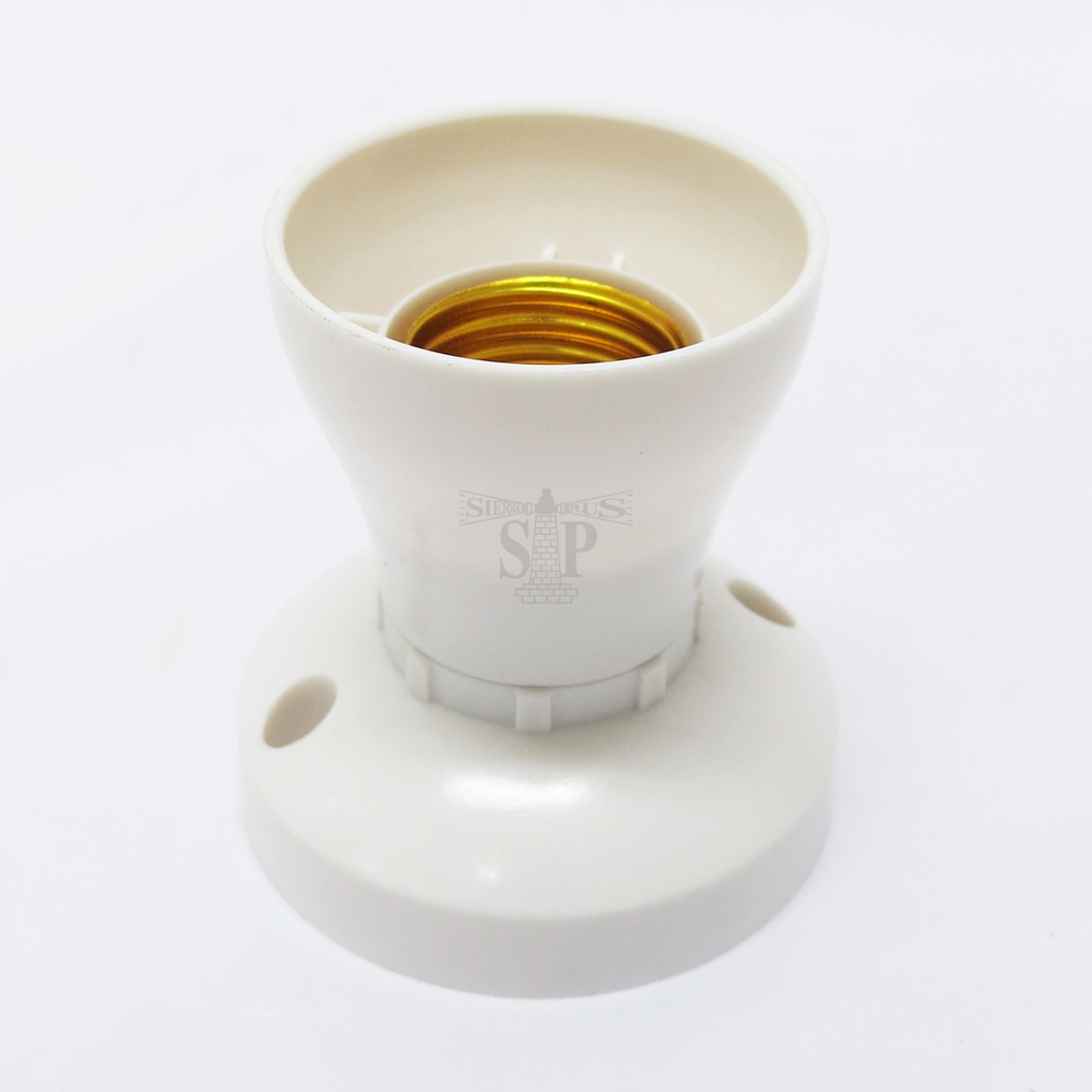 SFH SE216 E27 Batten Lamp Holder / Socket Light Bulb Holder c/w Base