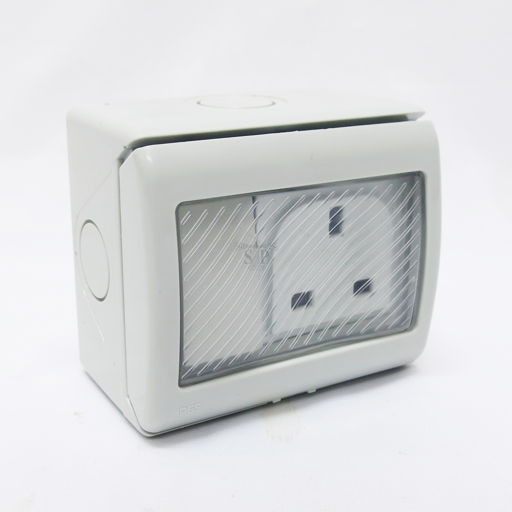 Btg Ip55 13a Weatherproof Switch Socket Surface Mounted Type