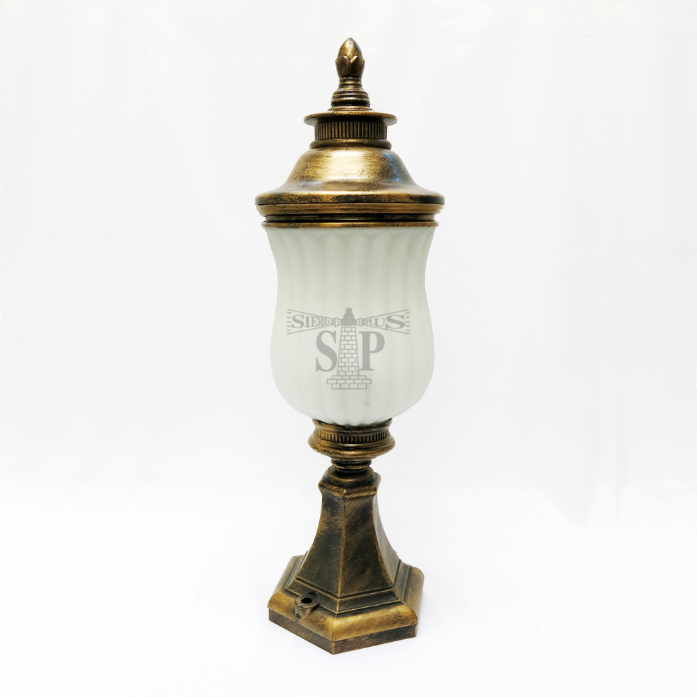 0619B Classic Outdoor Stand Gate Lamp For Pole / Pillar (Antique Bronze)