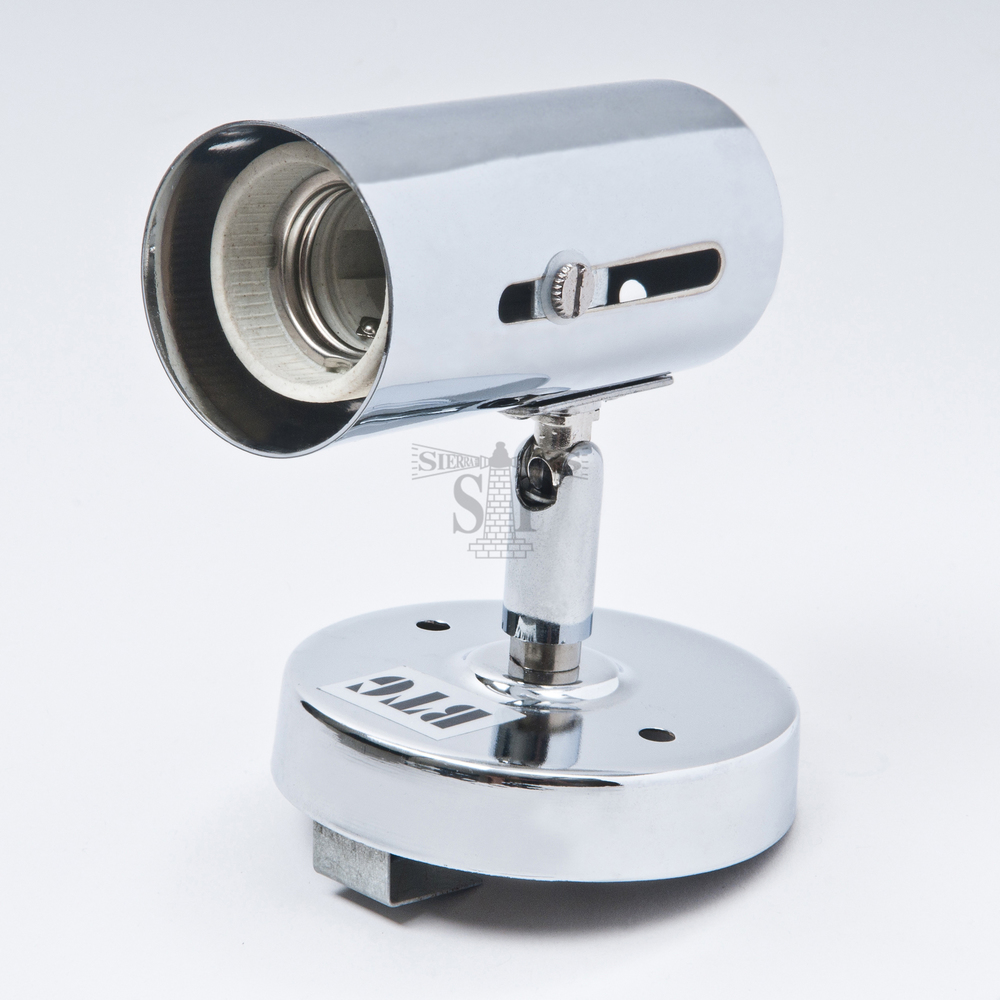 0013 Directional Display Light E27 Spot Light Holder c/w 5cm Rod & L